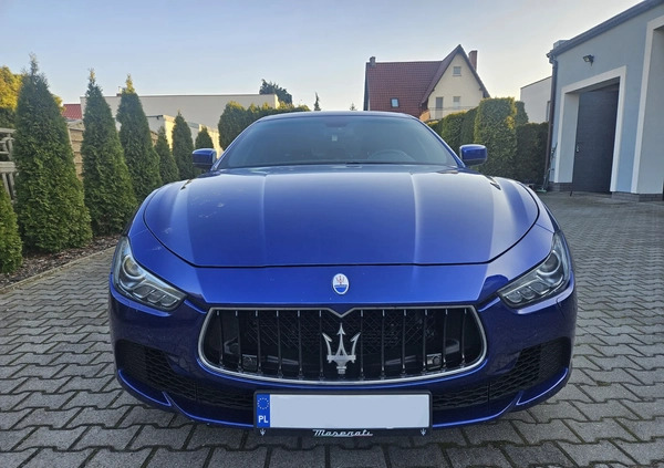 Maserati Ghibli cena 102900 przebieg: 159763, rok produkcji 2015 z Piastów małe 466